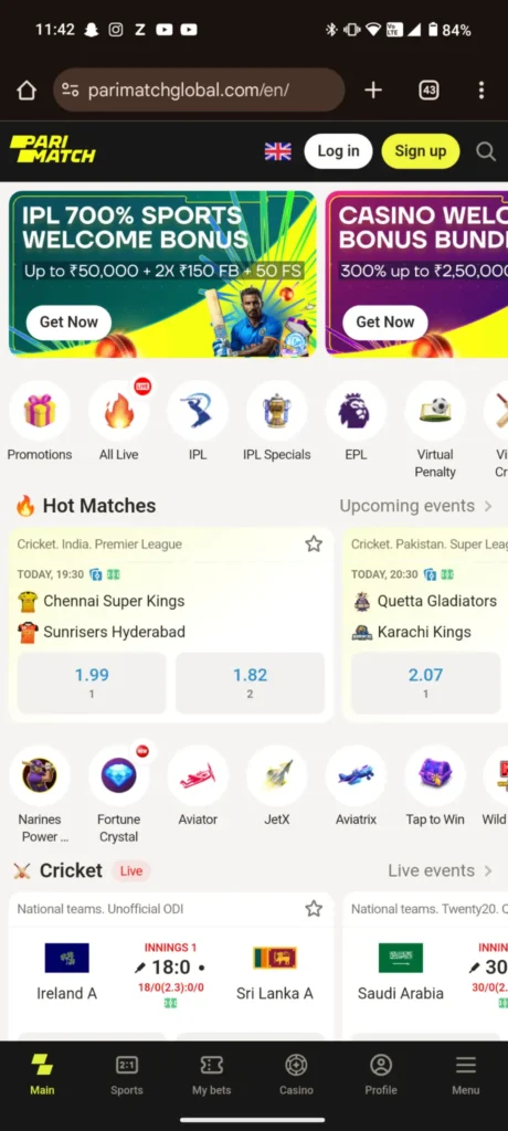Parimatch — The Ultimate Destination for Online Betting