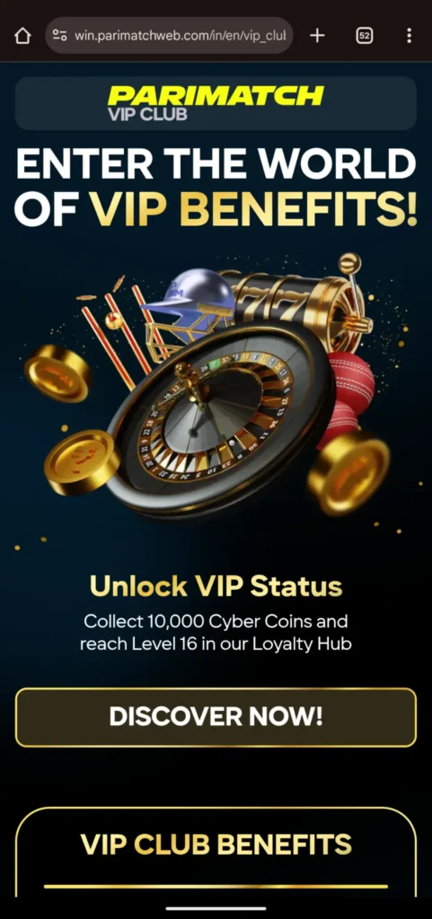Parimatch VIP Casino Betting Membership