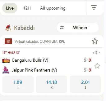 kabaddi betting Pari app