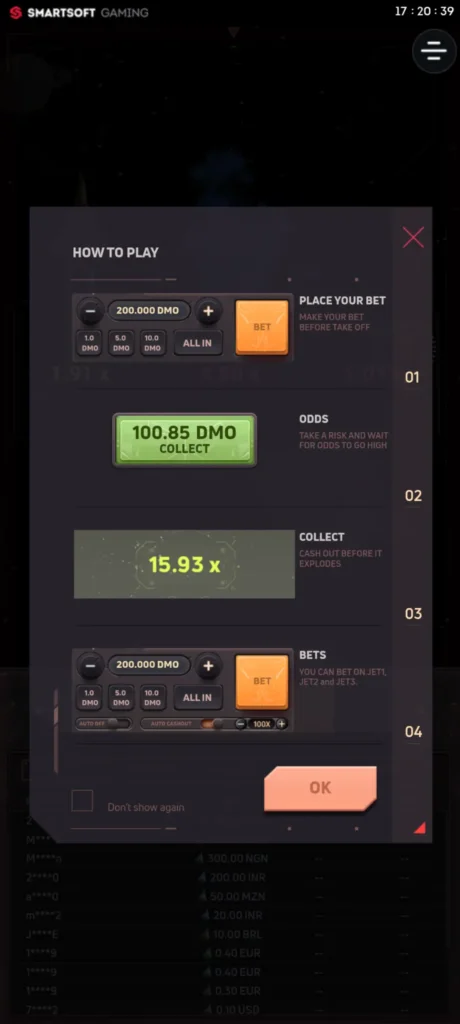 Parimatch- How to play Jetx3