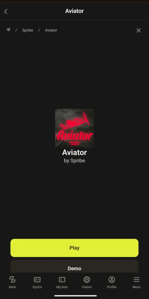Parimatch Play Aviator Now