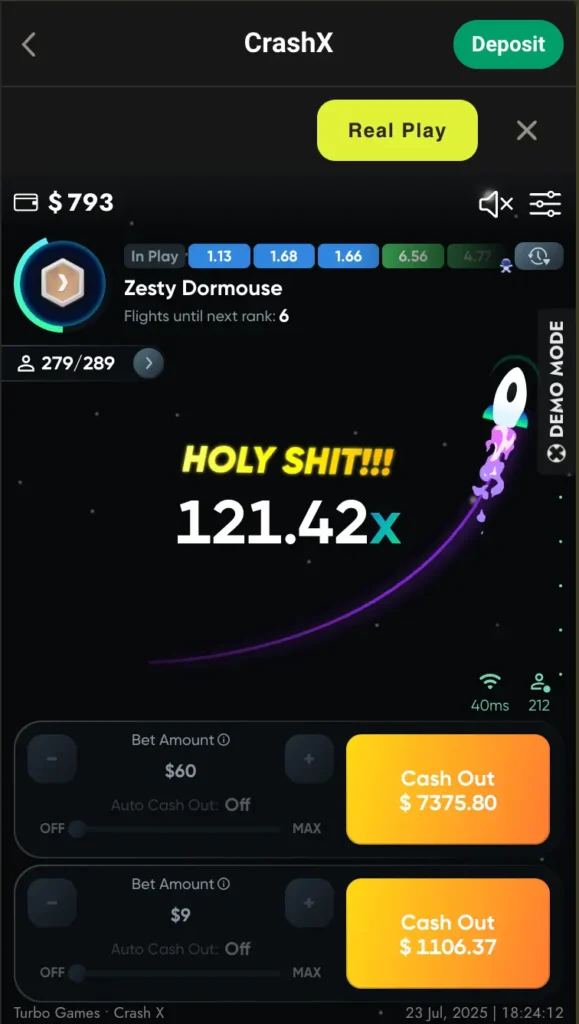 JetX casino game