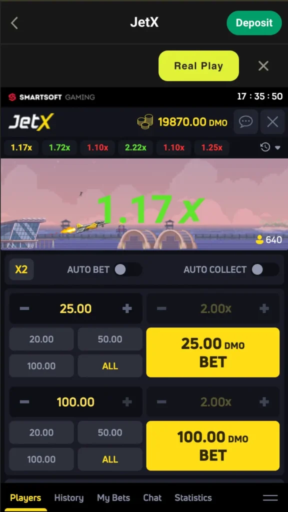 Play JetX