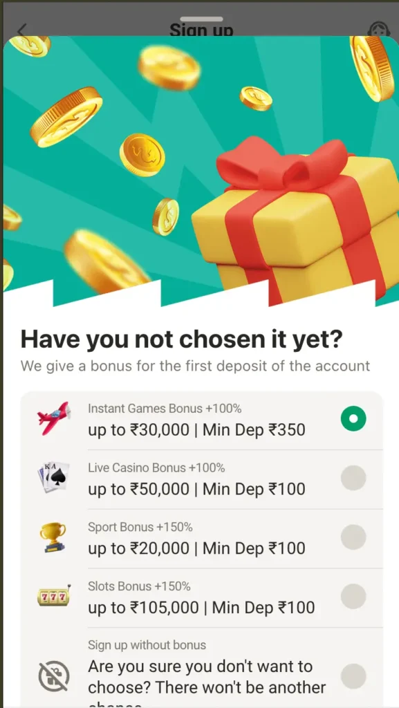 Parimatch Bonus